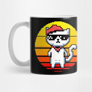 Cat Retro Mug
